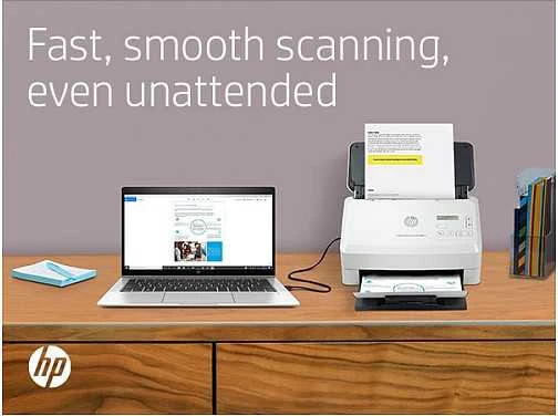 Hewlett Packard (HP) Skeneris HP Scanjet Enterprise Flow 5000 s5 lapų tiekimo skaitytuvas