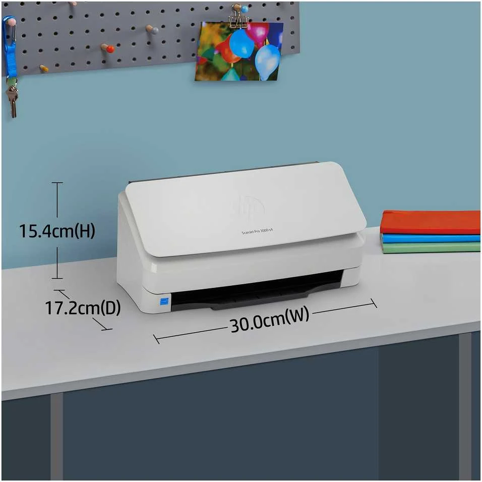 Hewlett Packard (HP) Skeneris HP Scanjet Pro 3000 s4 lapų tiekimo skaitytuvas