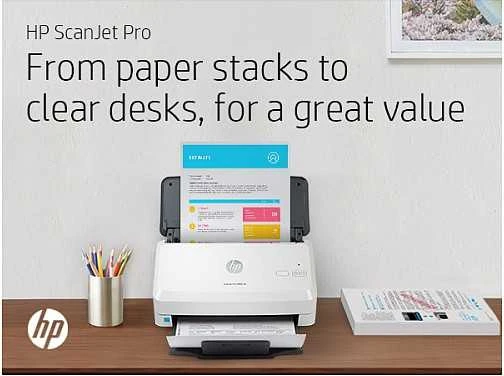 Hewlett Packard (HP) Skeneris HP Scanjet Pro 3000 s4 lapų tiekimo skaitytuvas