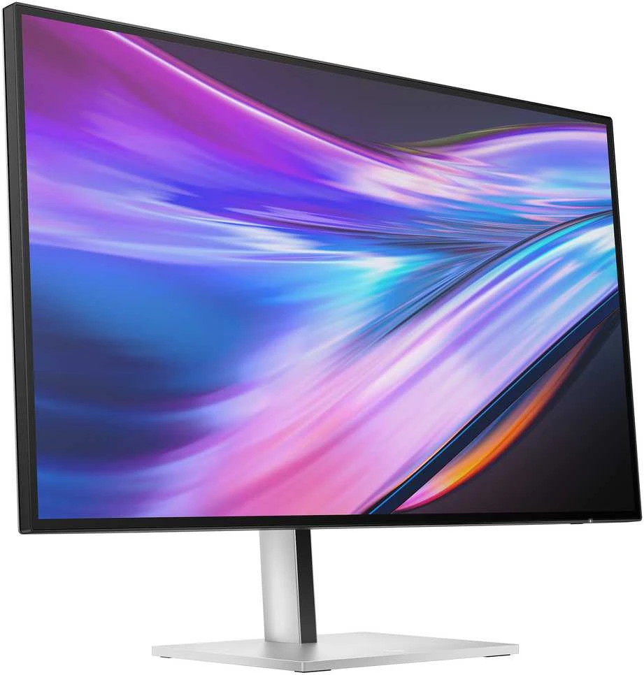 „HP 732xk Series 7 Pro 4K TB4 4“ prijungimo monitorius – 31,5 colio 3840x2160 UHD 450 nitų 120 Hz AG, IPS Juodas NeoLED HDR 600, USB-C (140 W / 15 W) / HDMI / „DisplayPort“ ir TB4 grandinės jungtys, 5x USB-A, RJ-45 LAN, reguliuojamo aukščio / pakreipimo / pasukimo / sukimosi kampinis, 3 metai