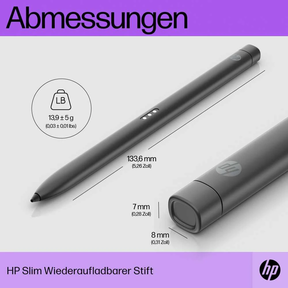 Hewlett Packard (HP) HP Slim RECHBL PEN Nėra lokalizacijos