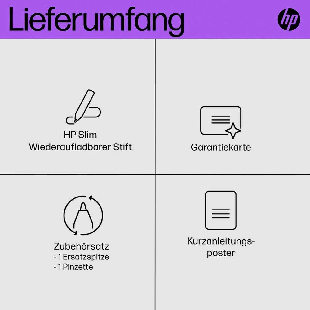 Hewlett Packard (HP) HP Slim RECHBL PEN Nėra lokalizacijos