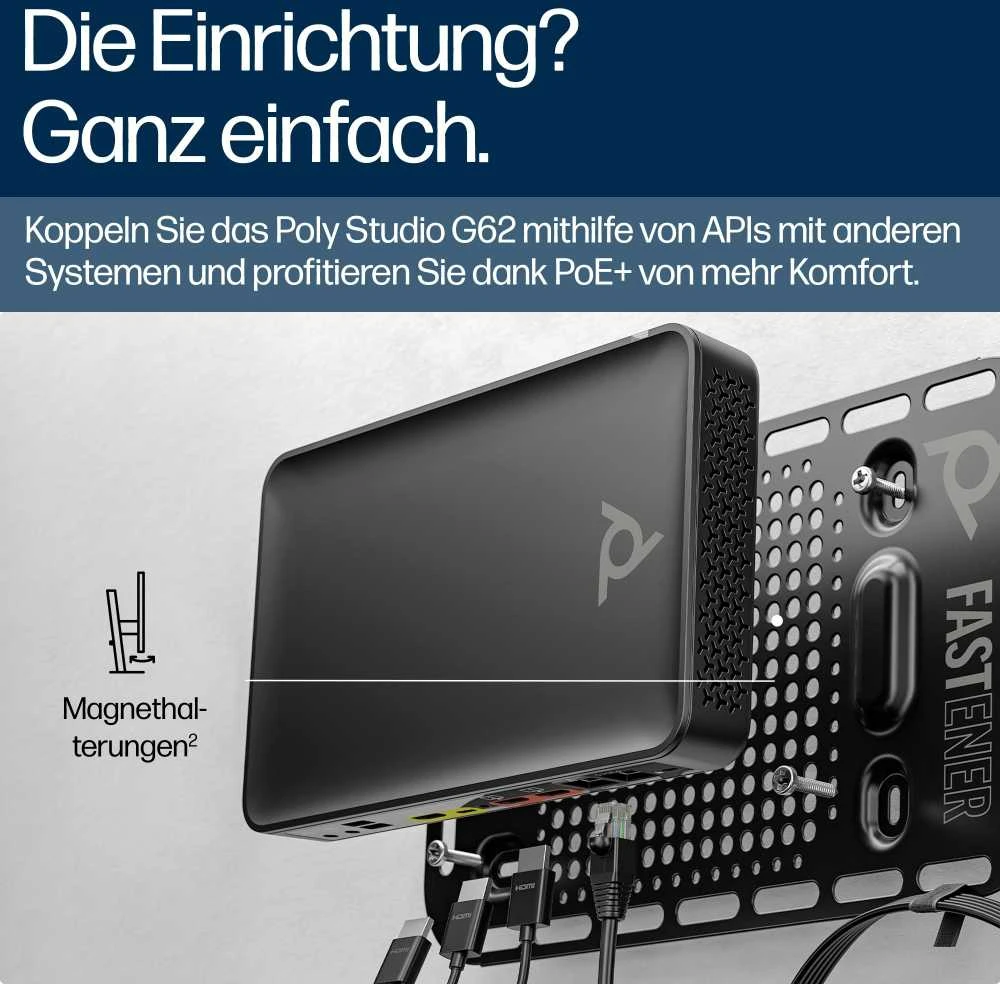 HP POLY Vaizdo konferencijų sistema „Studio G62 99T09AA#AC3“