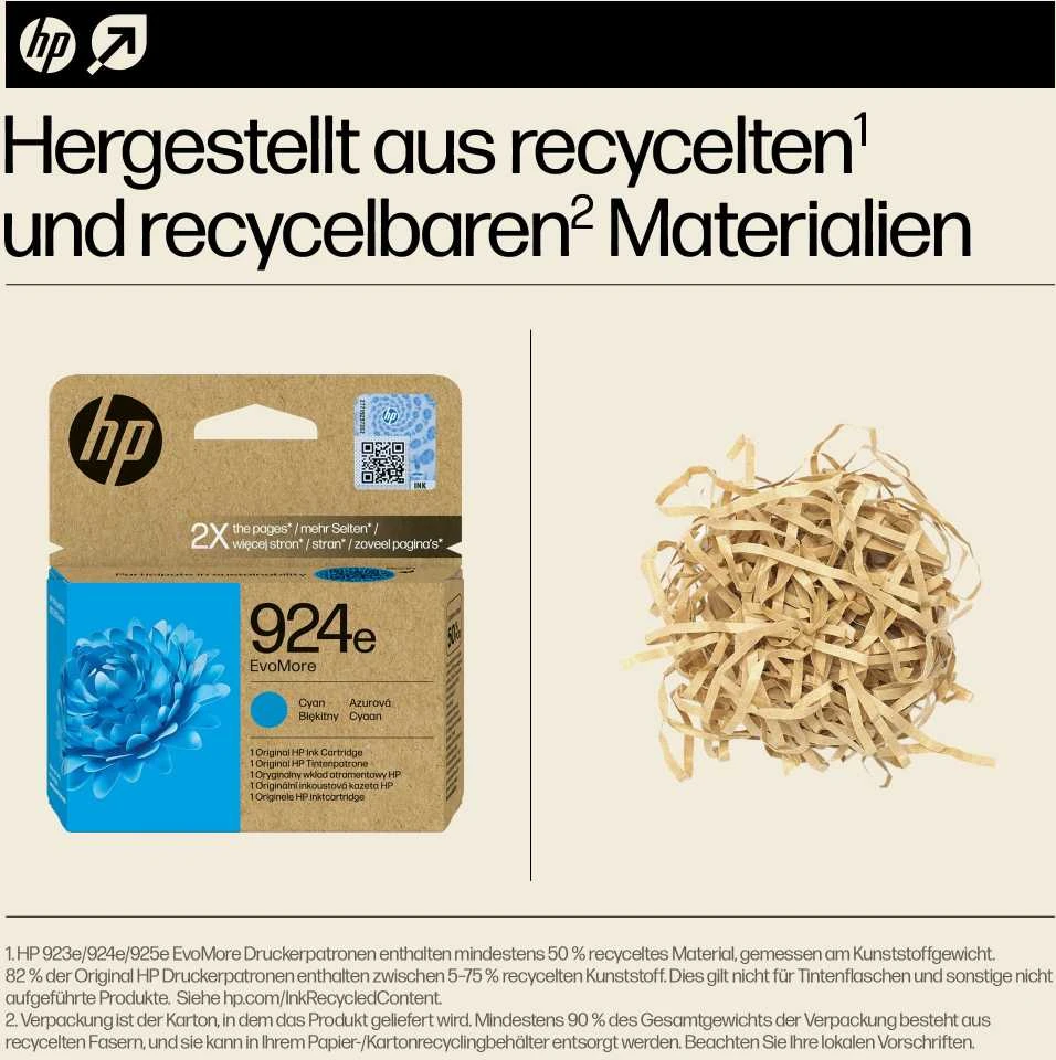 HP No. 924 mėlynas EVO MORE