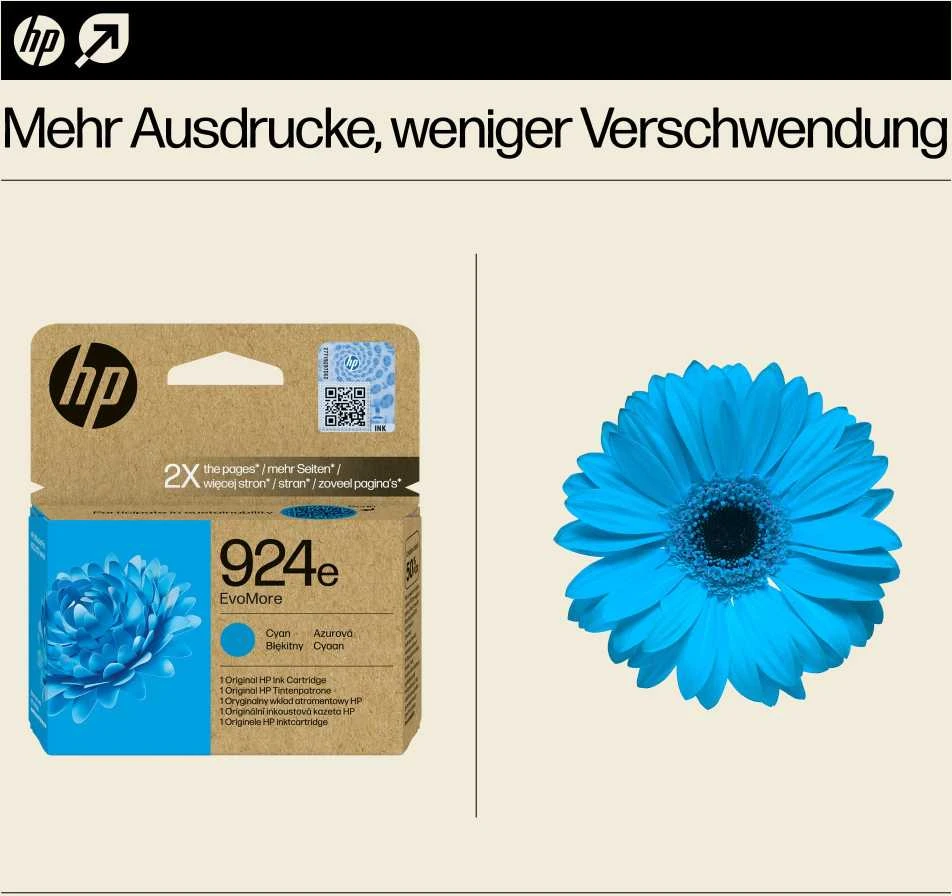 HP No. 924 mėlynas EVO MORE