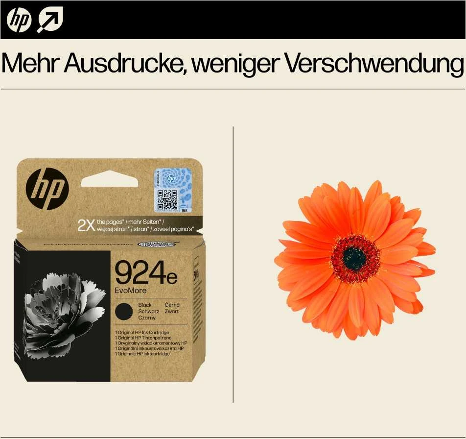 HP No. 924e juoda