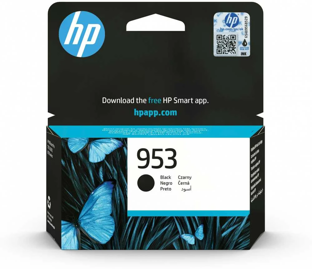 Hewlett Packard (HP) HP 953 rašalo kasetė Juodas 1000 puslapių