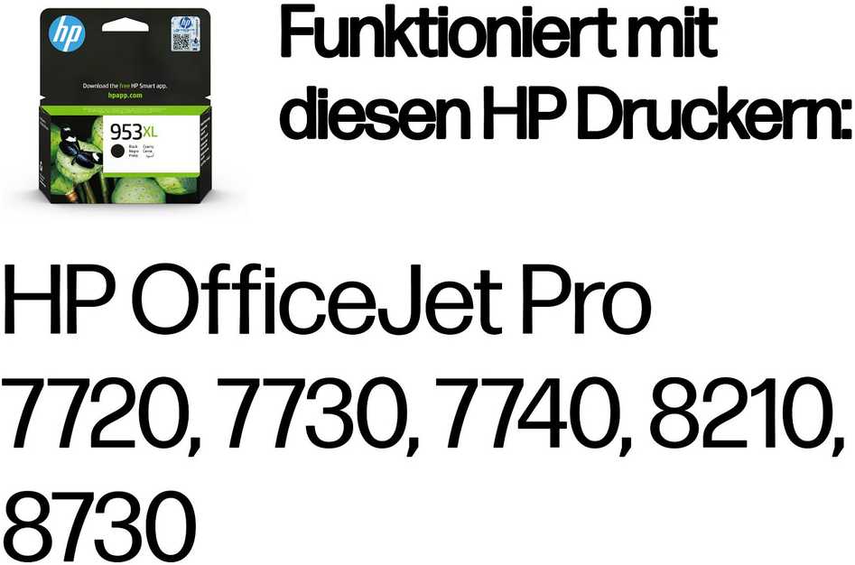 Hewlett Packard (HP) HP 953XL rašalo kasetė, juoda