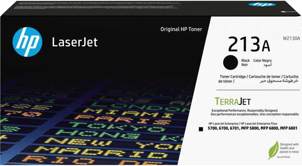 Hewlett Packard (HP) HP 213A Juodas Original LaserJet Toneris Cartridge