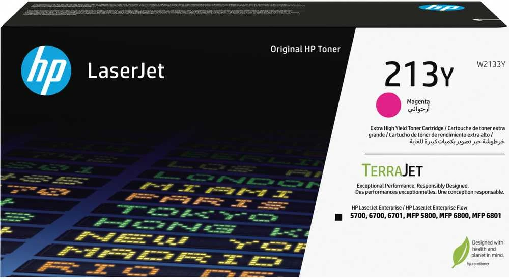 Hewlett Packard (HP) HP 213Y Magenta originali LaserJet dažų kasetė