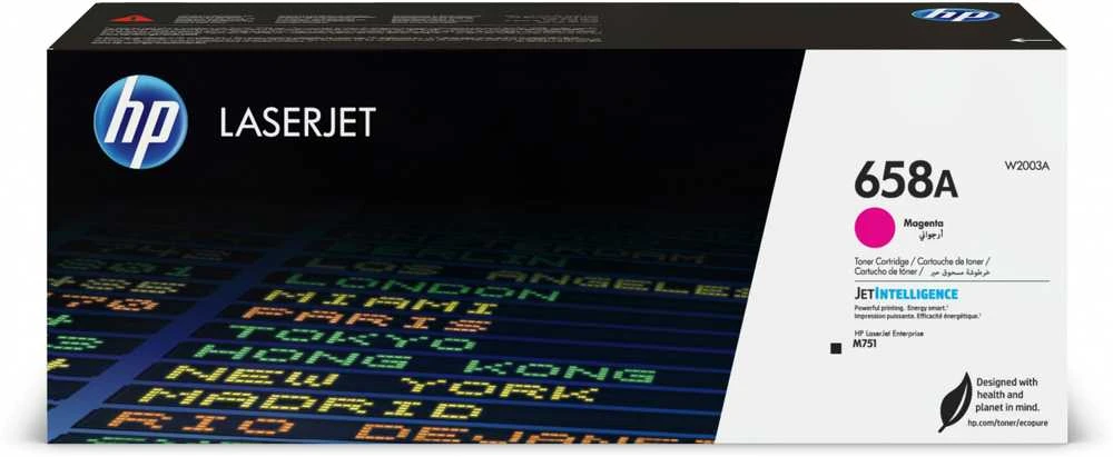 Hewlett Packard (HP) HP 658A (W2003A) Lazerinė kasetė, Purpurinė