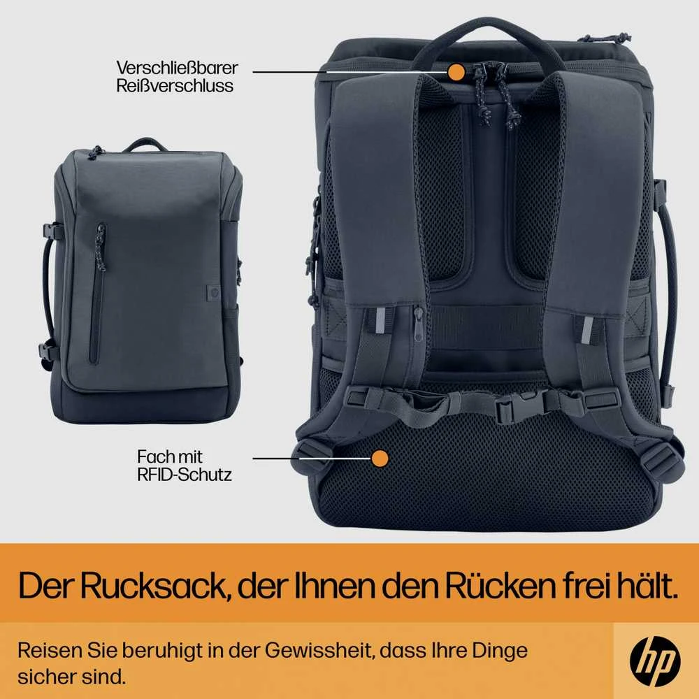 Hewlett Packard (HP) HP Travel – nešiojamojo kompiuterio nešiojimo kuprinė