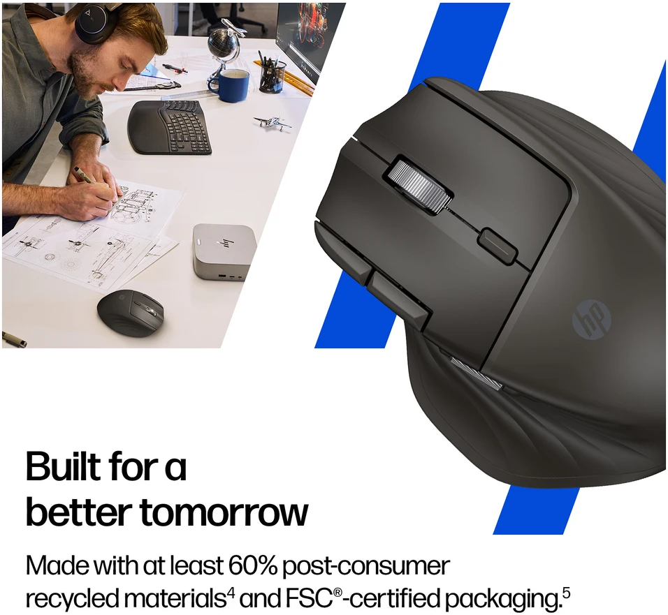 Hewlett Packard (HP) HP Ultra-Fast Scroll Belaidė pelė 785M