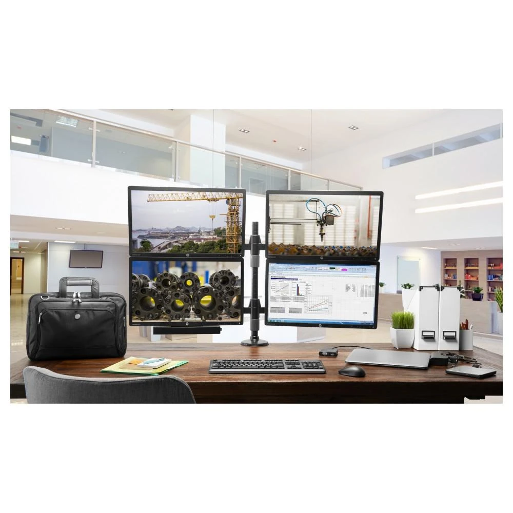 Hewlett Packard (HP) „HP UltraSlim“ prijungimo stotis 65 W – 4 x USB 3.0, 2 x DisplayPort 1.2, 1 x VGA, 1 x RJ-45, 1 x Linijinis įvestis, 1 x Linijinis išvestis