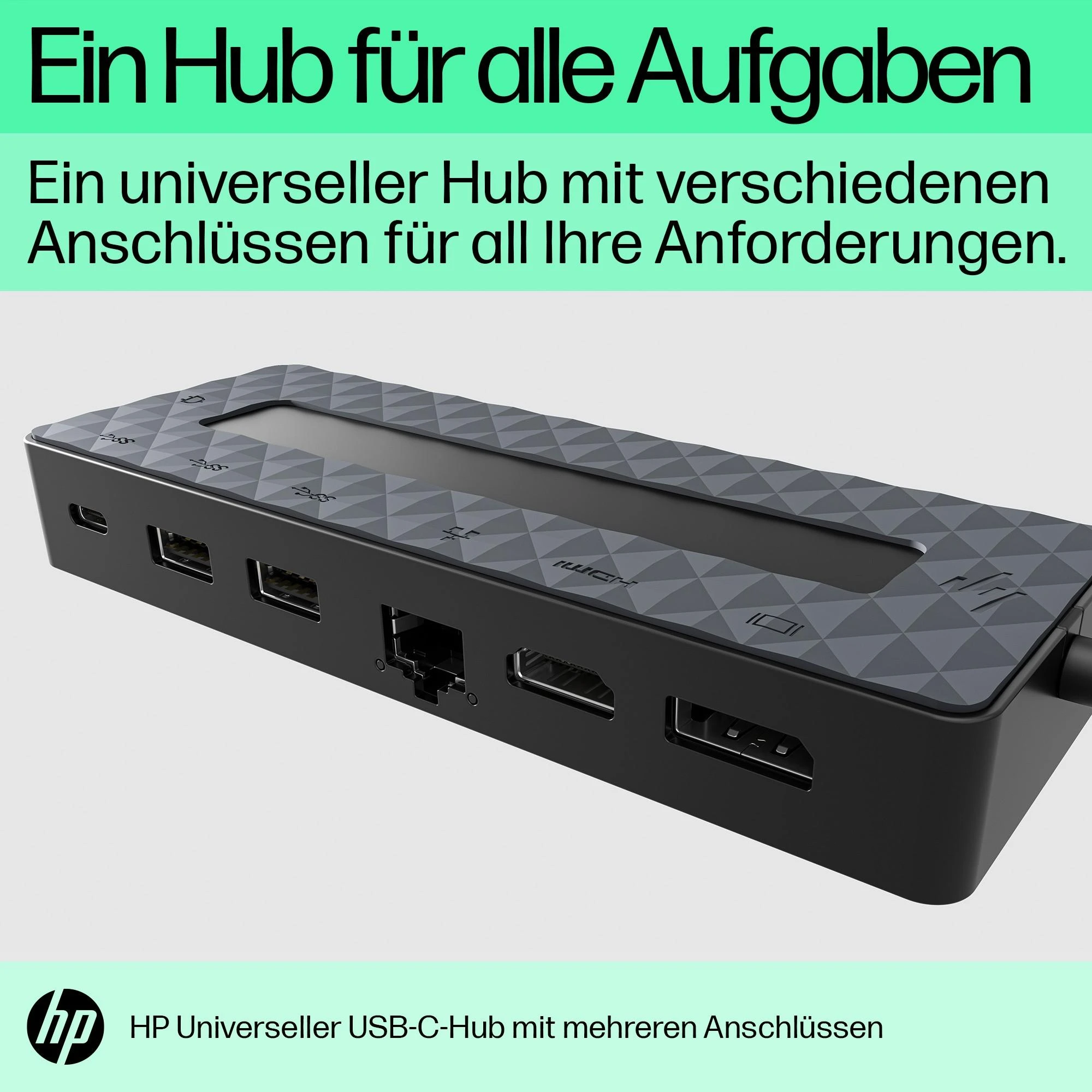 Hewlett Packard (HP) HP universalus USB-C kelių prievadų šakotuvas