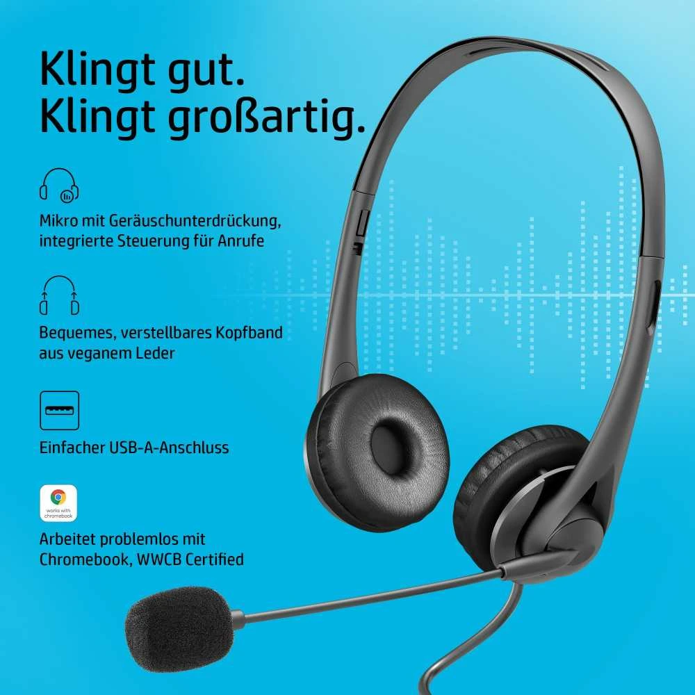 Hewlett Packard (HP) HP USB G2 Stereo Ausinės