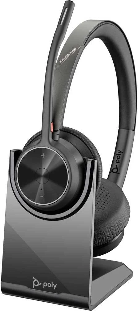 Ausinės Poly „Voyager 4320-M“ + USB-A ir USB-C + BT700 (7Y211AA)