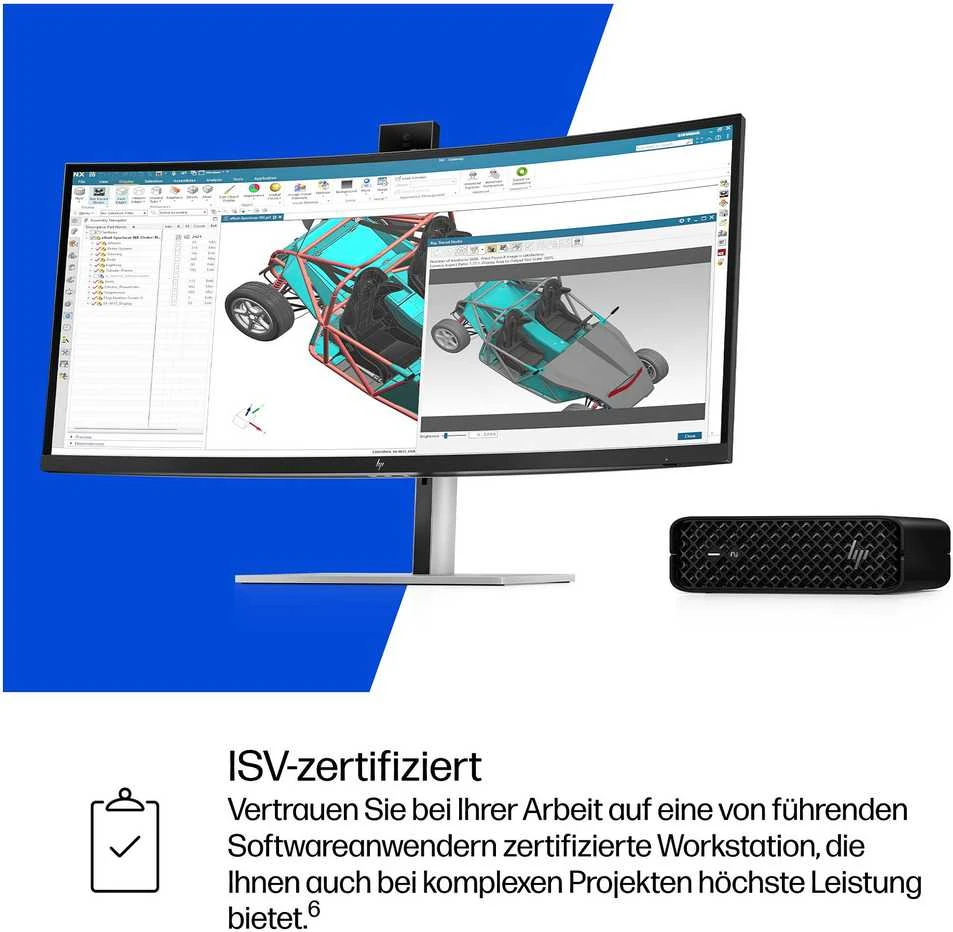 Stacionarus kompiuteris HP Z2 Mini G1i Intel Core Ultra 7 265 16GB 512GB/SSD NVIDIA RTX A400 4GB W11P 3J