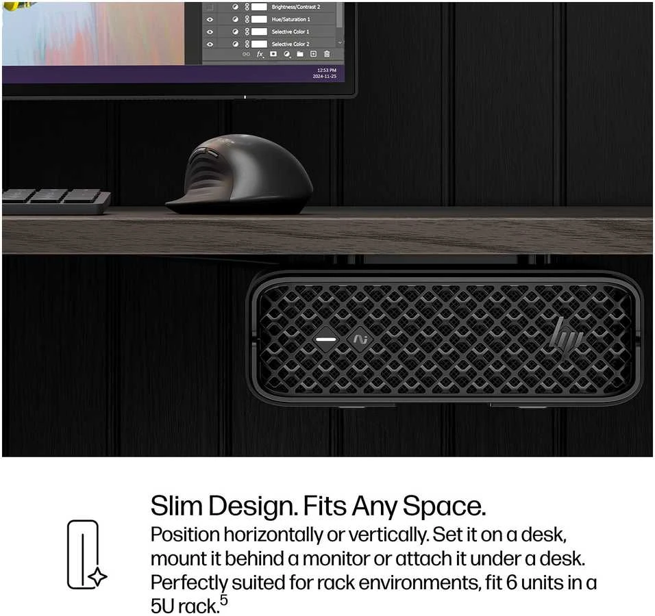 Stacionarus kompiuteris HP Z2 Mini G1i Intel Core Ultra 7 265 32 GB 1 TB / SSD NVIDIA RTX A1000 8 GB W11P 3J Gar (DE)