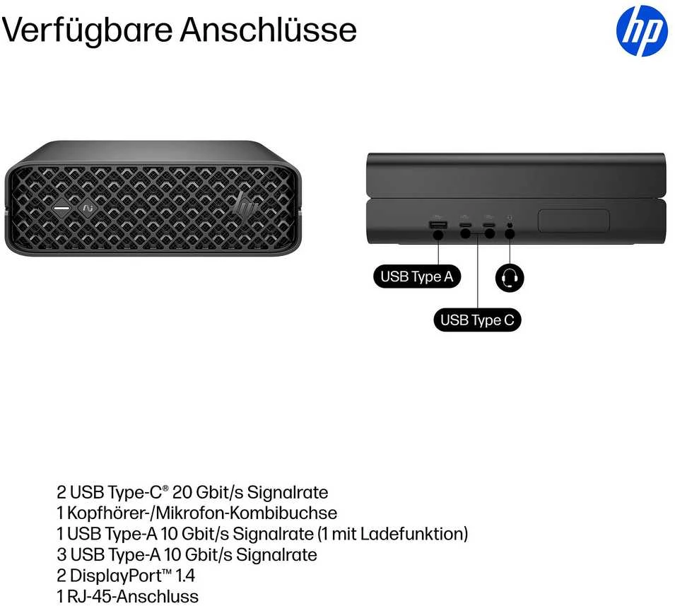 Stacionarus kompiuteris HP Z2 MINI G1I CU9 285K RTX 2000 - 64GB 1TB W11P6 WIFI7 BE KB/M