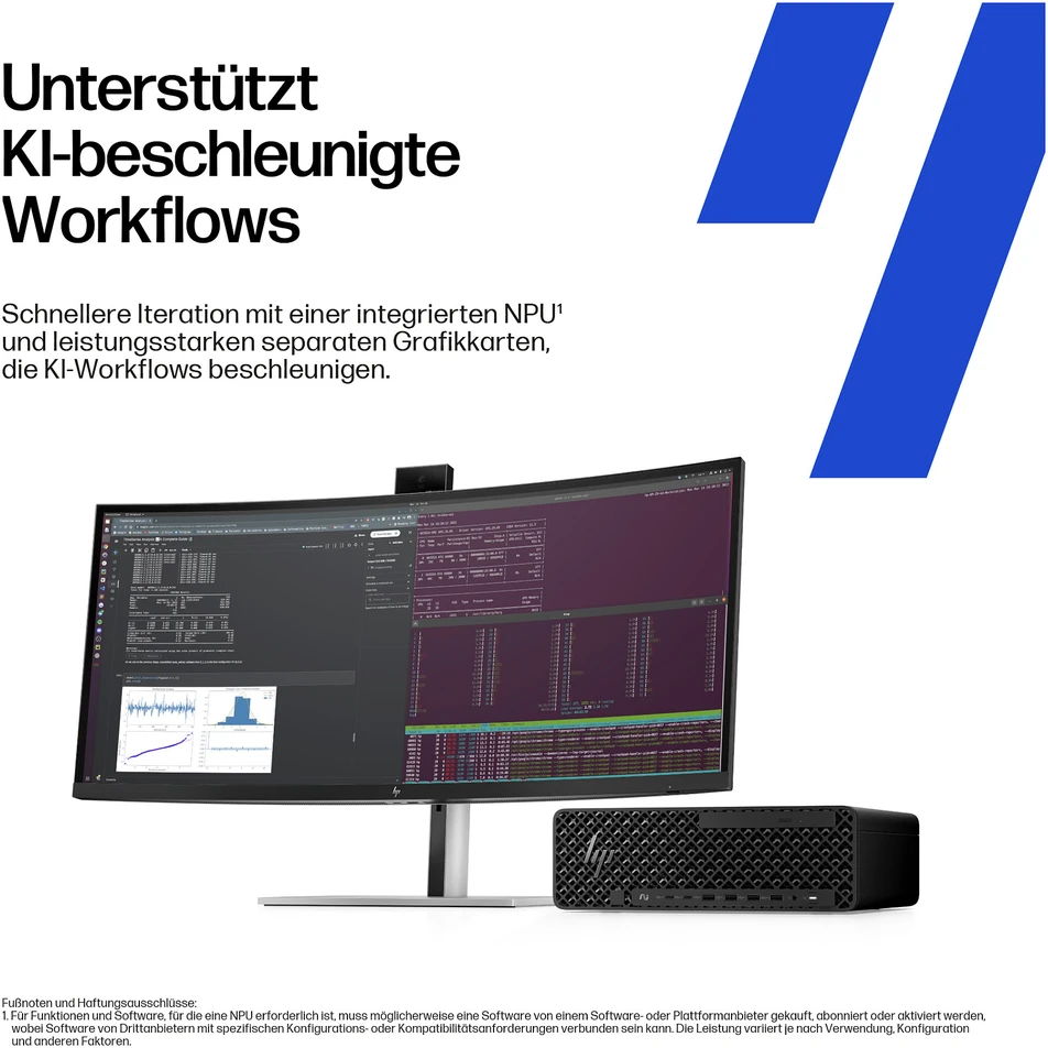 Stacionarus kompiuteris HP Z2 SFF G1I U9-285K - 64 GB 1 TB W11P6 WIFI7 PRO4000 B