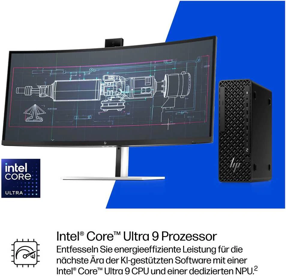 Stacionarus kompiuteris HP Z2 SFF G1I U9-285K - 64 GB 1 TB W11P6 WIFI7 PRO4000 B
