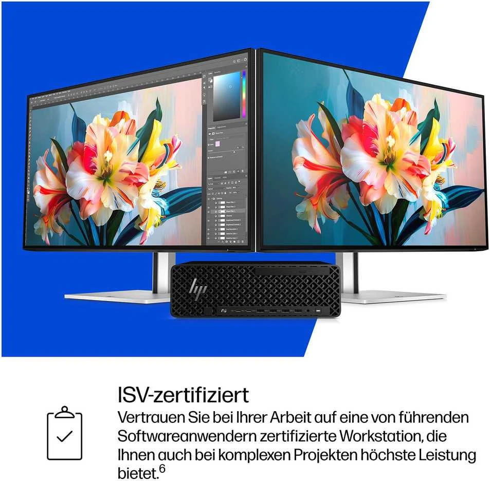 Stacionarus kompiuteris HP Z2 SFF G1I U9-285K - 64 GB 1 TB W11P6 WIFI7 PRO4000 B