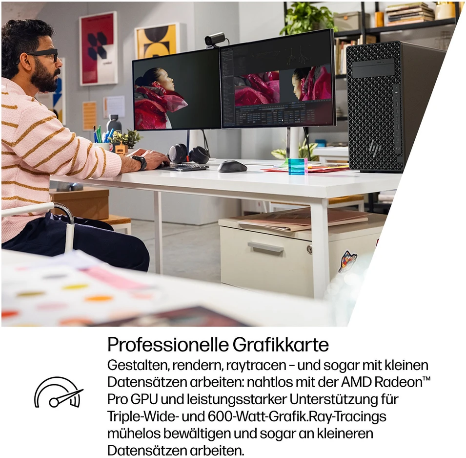 Stacionarus kompiuteris HP Z2 TWR G1I CU9 285K – 64 GB 1 TB W11P6 WIFI7 RTX P. 4000
