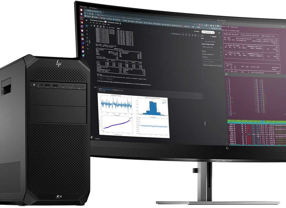 Stacionarus kompiuteris HP Z4 G5 TWR W5-2545 - 64G 1TB W11P RTX 4500 1/1/1