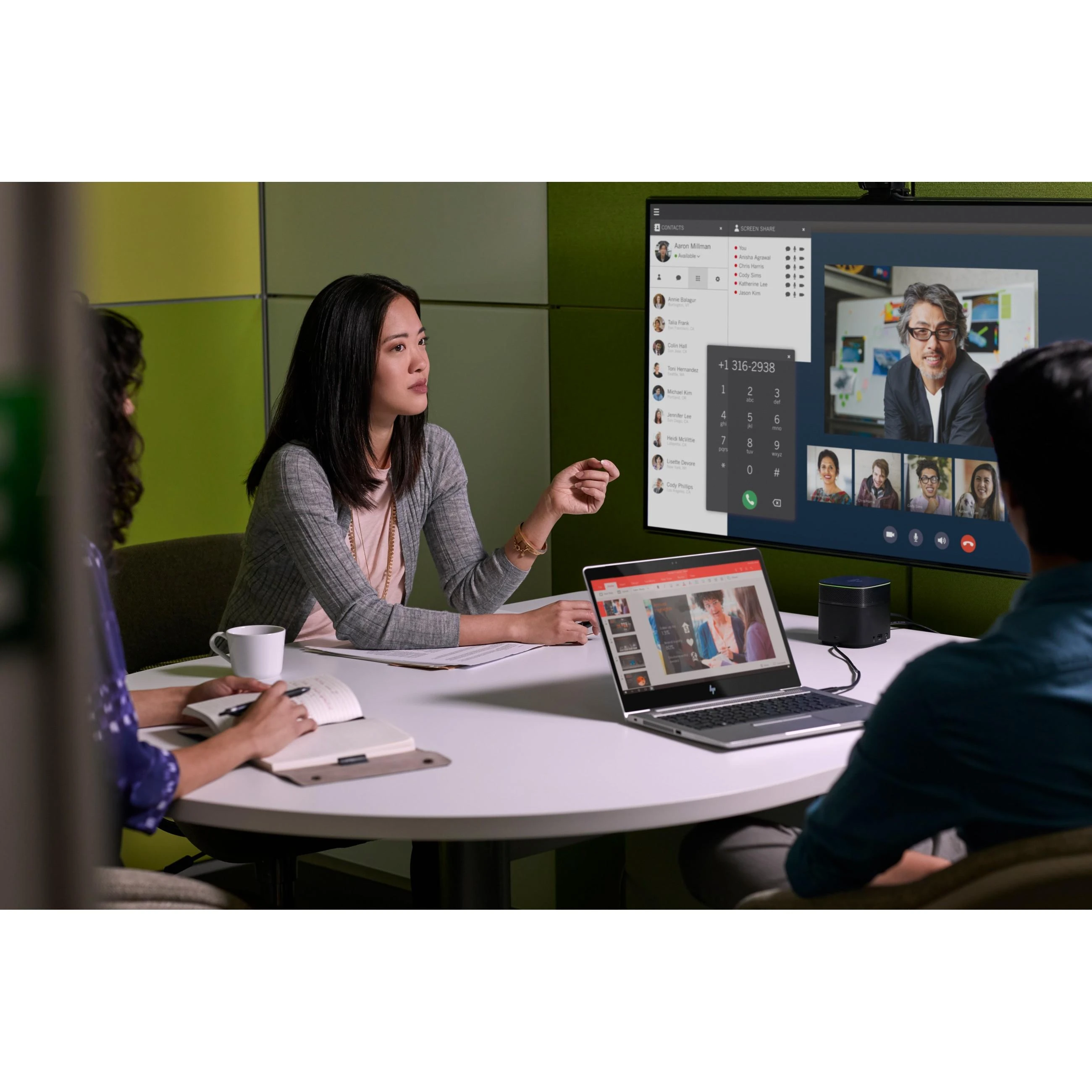 Hewlett Packard (HP) HP TB Dock G2 120W – 3x USB 3.0, 2x USB-C(15W), 1x USB-C Thunderbolt 3, 2x DisplayPort, 1x VGA, 1x RJ-45, 1x combo audio lizdas
