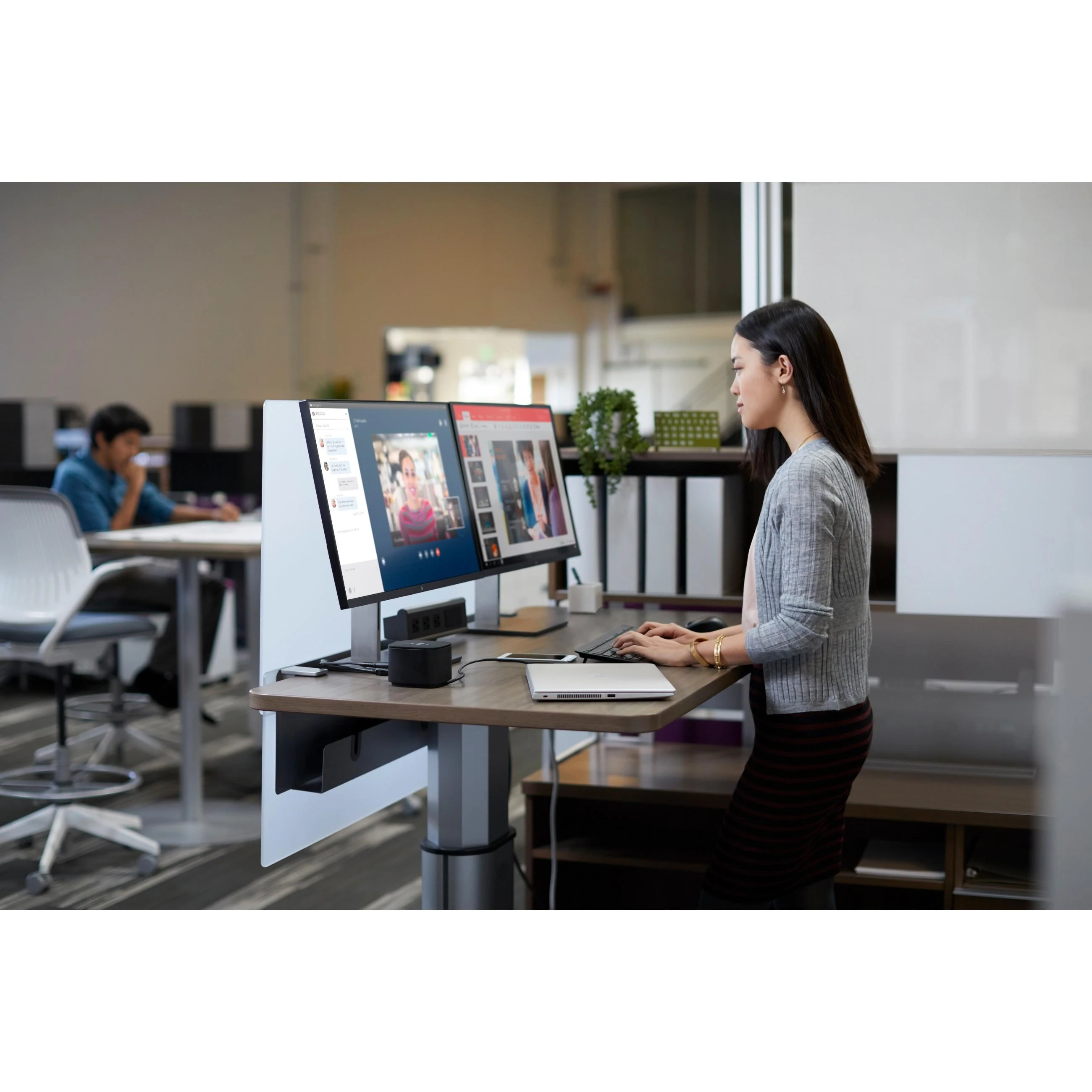 Hewlett Packard (HP) HP TB Dock G2 120W – 3x USB 3.0, 2x USB-C(15W), 1x USB-C Thunderbolt 3, 2x DisplayPort, 1x VGA, 1x RJ-45, 1x combo audio lizdas