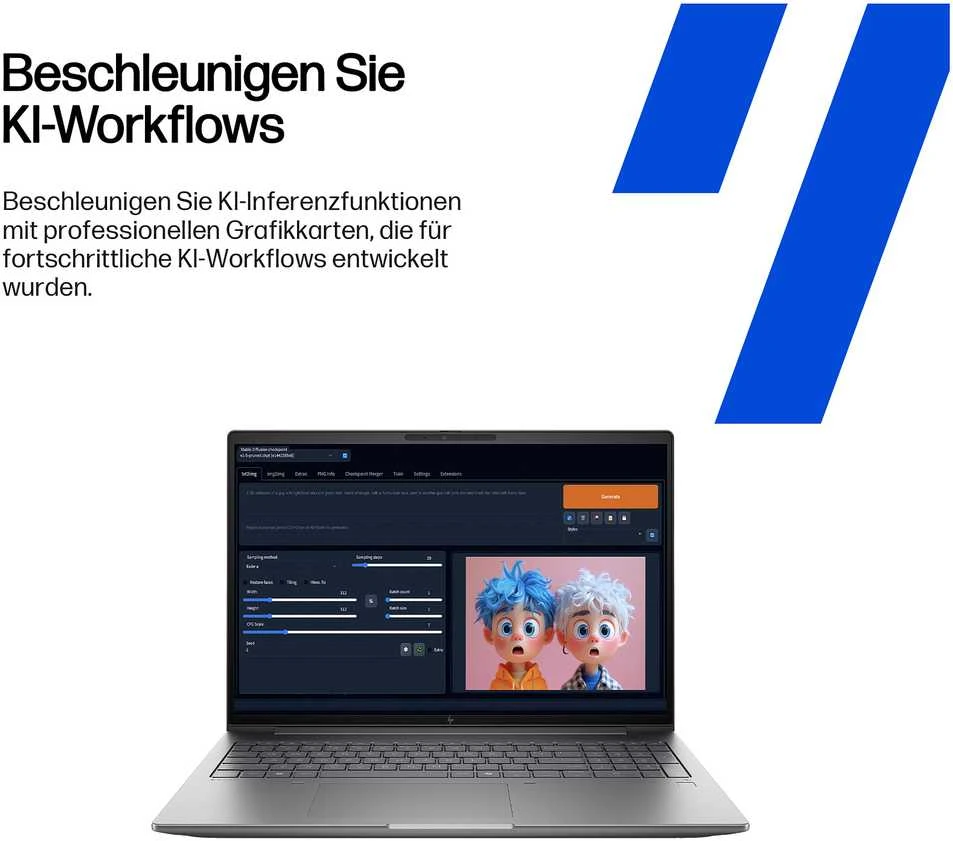 Nešiojamas kompiuteris Computer HP with Intel Core Ultra 9, 64GB RAM, 1TB SSD