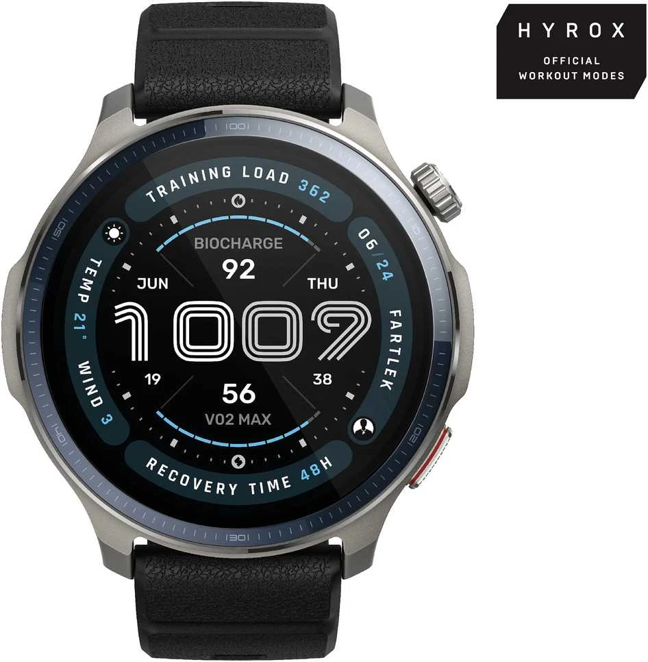 Išmanusis laikrodis Amazfit Balance 2 Juodas