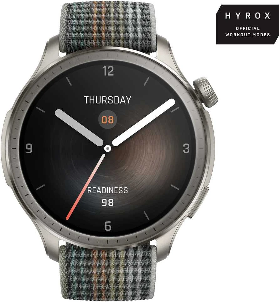 Išmanusis laikrodis Amazfit Balance, Pilkos spalvos korpusas su nailoniniu dirželiu
