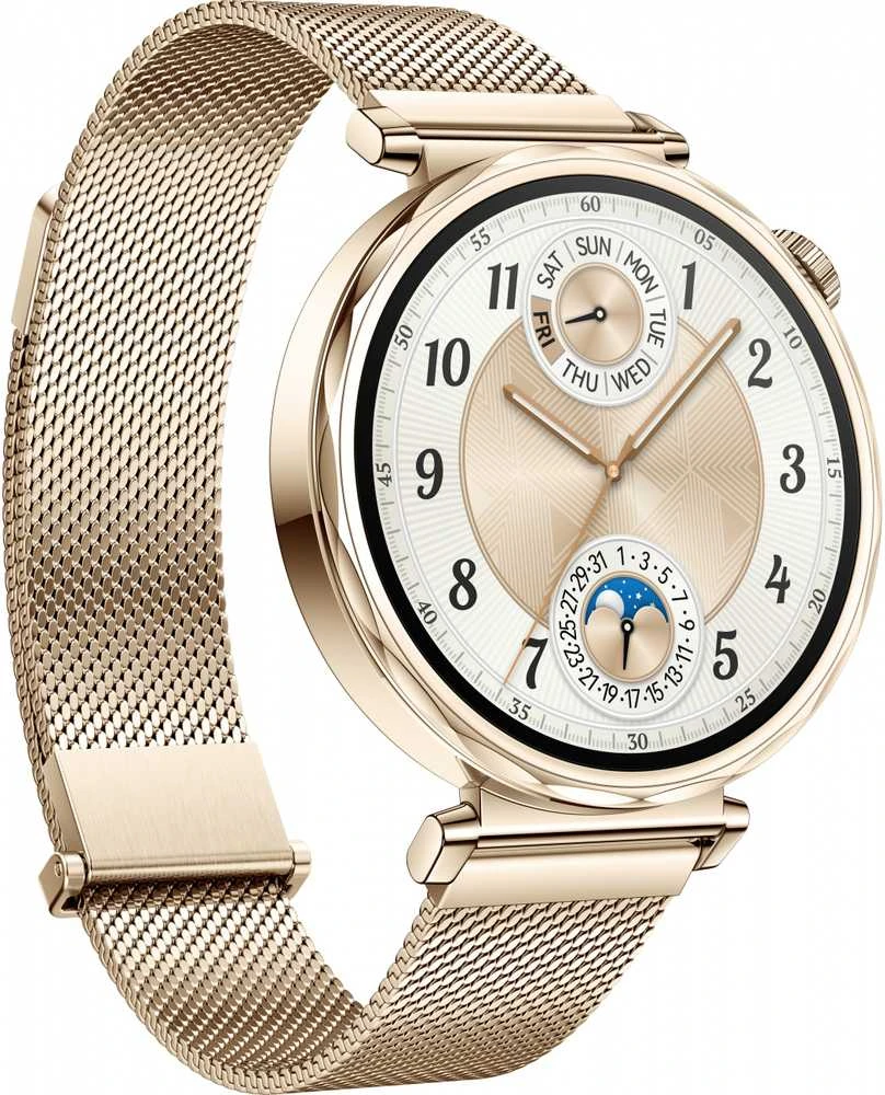 HUAWEI WATCH GT 5 41mm Gold Milanese Strap