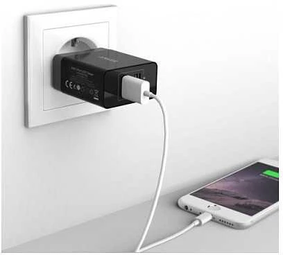 Telefono įkroviklis Anker PowerPort II 2 24W