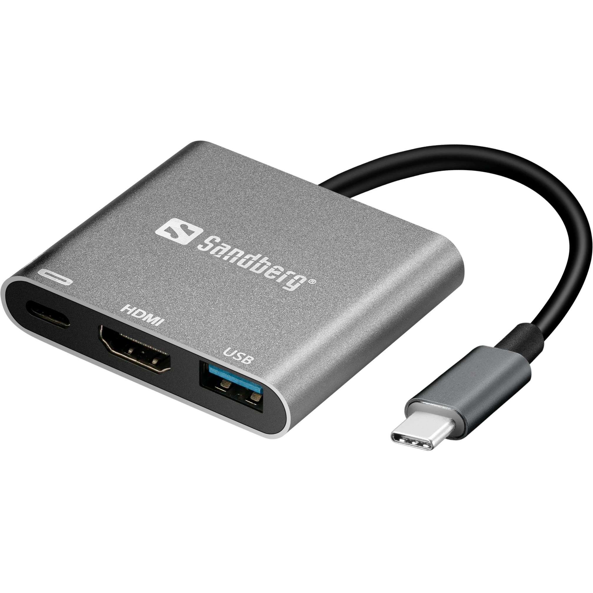 Sandberg USB-C mini dokas HDMI+USB