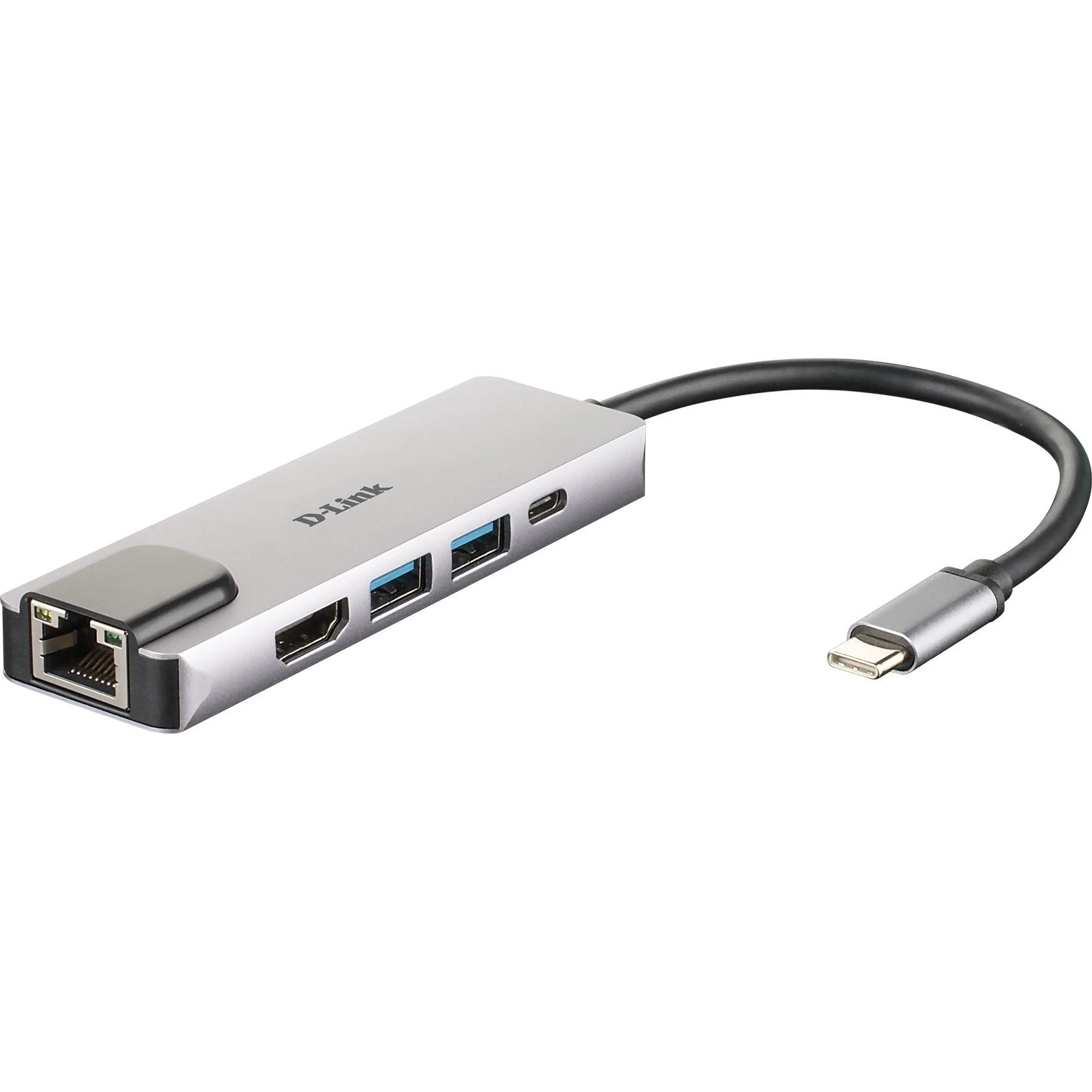 D-LINK USB-C 5-en-1 HDMI įkrovimas