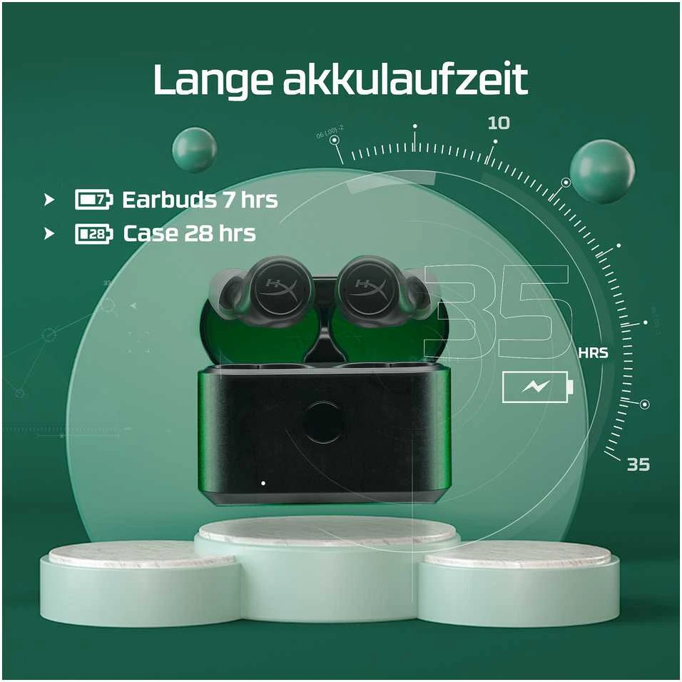 Ausinės Hewlett Packard (HP) HyperX Cirro Buds Pro True Belaidės Earbuds Juodas
