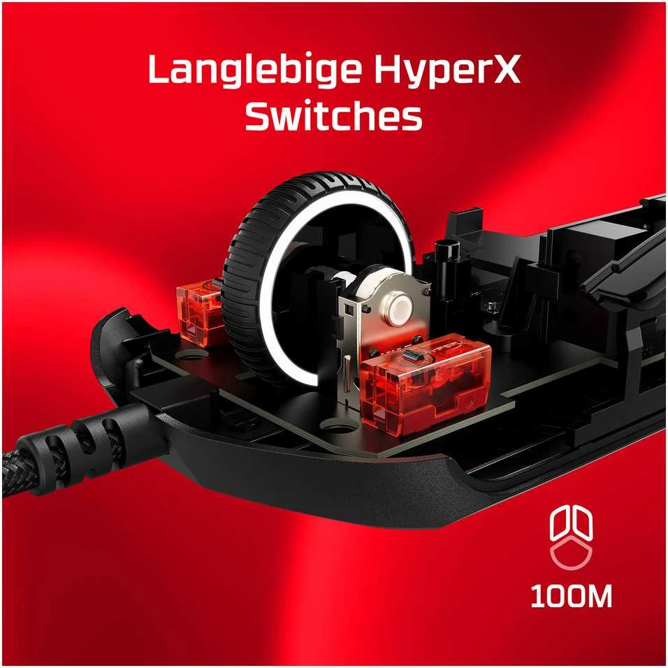 Pelė HyperX Pulsefire Haste 2, balta