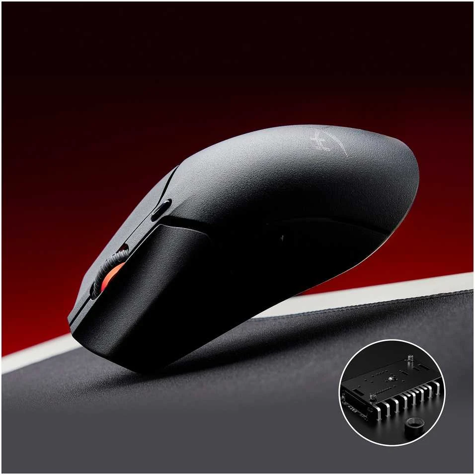 Hewlett Packard (HP) HP HyperX Pulsefire Haste 2 Mini Wireless Juodas Pelė žaidimams