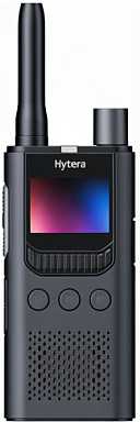 HYTERA S1 Pro HYT-S35 B1 0.5W UHF 446MHz su nuimama ličio polimerų 2200mAh baterija / 5.4 cm antena / 3.5 mm garso lizdu ir 1.3 colio OLED ekranu