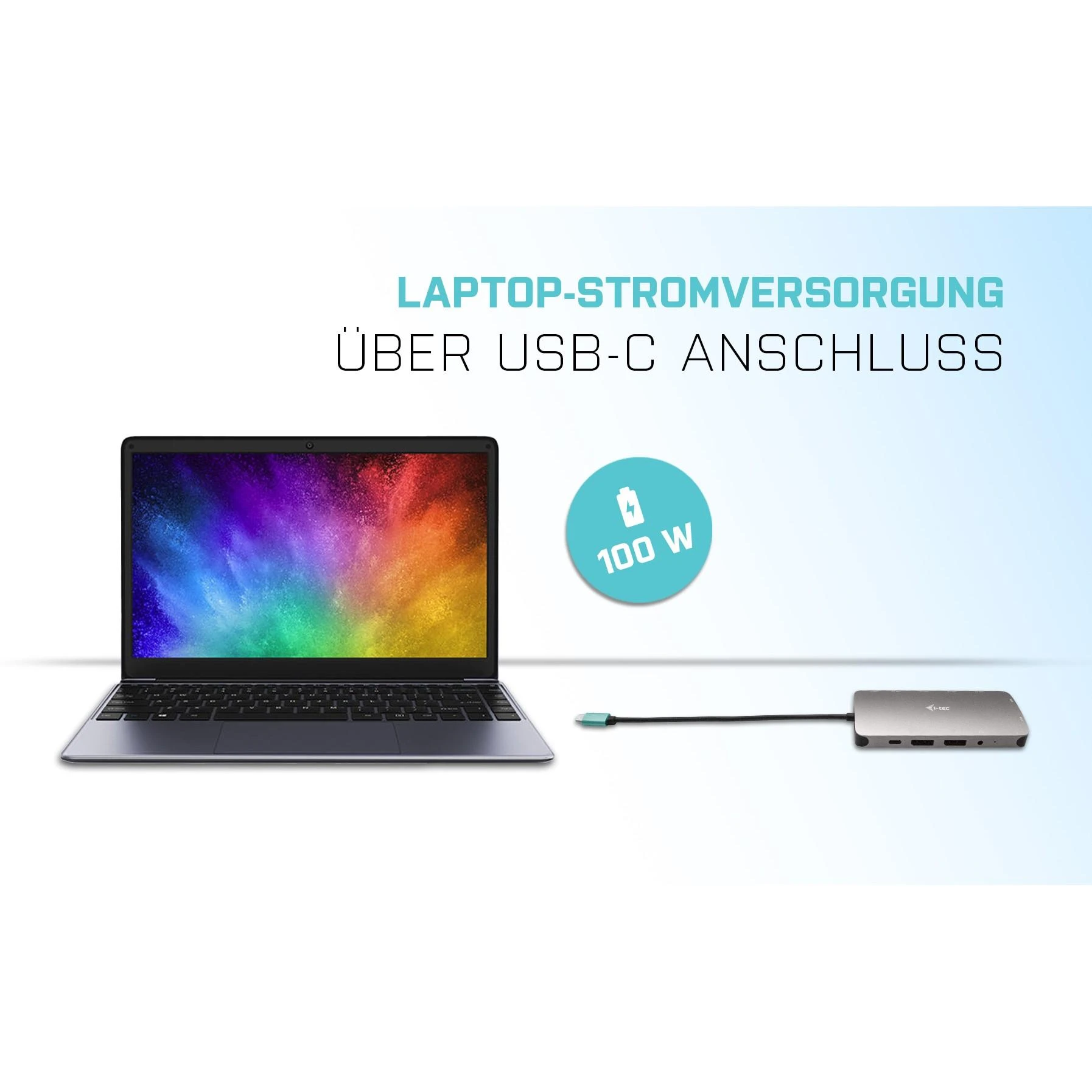 I-TEC USB-C metalinis nano dokas 2xDP 1xHDMI 1xGLAN 1xgarsas / mikrofonas 2xUSB 3.1 2xUSB 2.0 1xUSB-C duomenys 1xUSB-C 100W PD