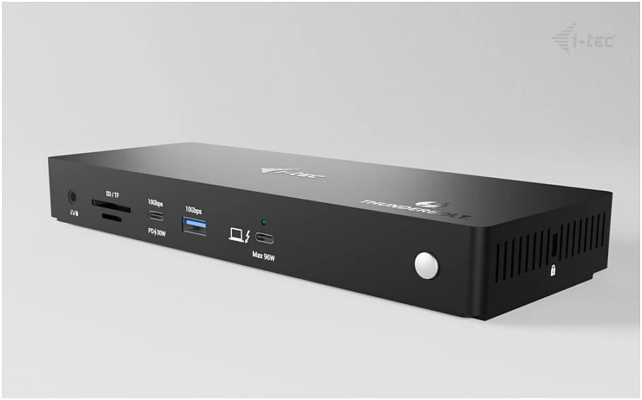 „I-tec Thunderbolt4 Triple Screen“ doko maitinimo šaltinis 96 W