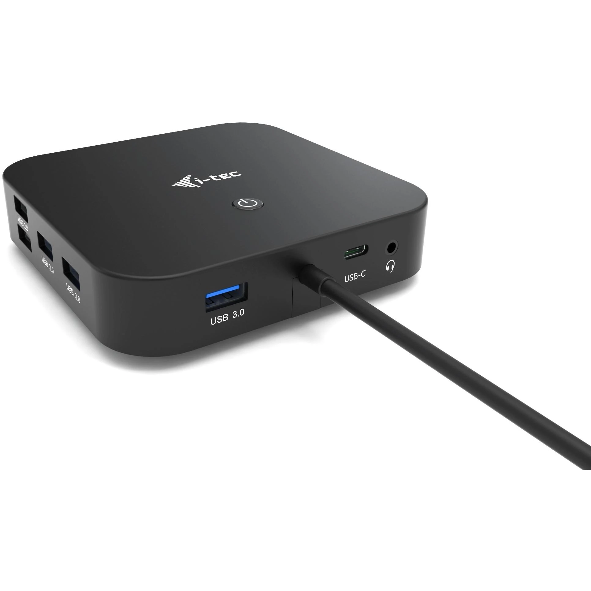 I-TEC USB-C Dual Ekranas MST DS 1xDP 1xHDMI 1xGLAN 3xUSB 3.0 2x USB 2.0 1xUSB-C-Datei 1xGarso / mikrofono lizdas 1x100W USB-C PD