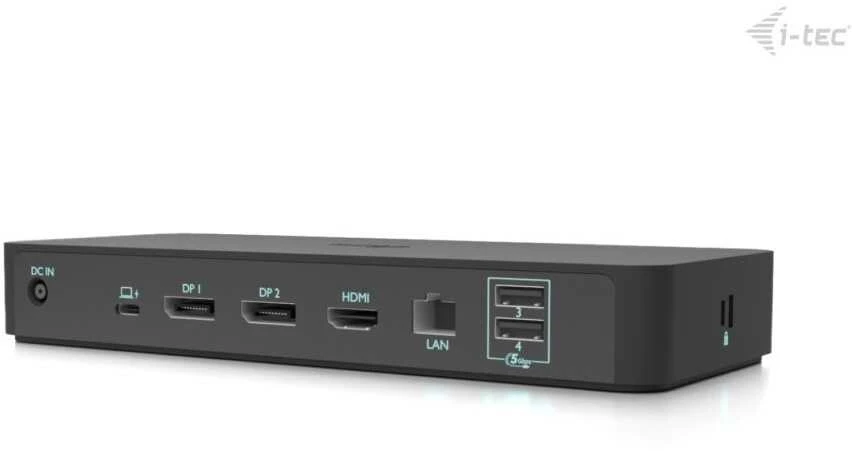 I-tec USB-C Intelligent Triple Ekranas Dock PD100W