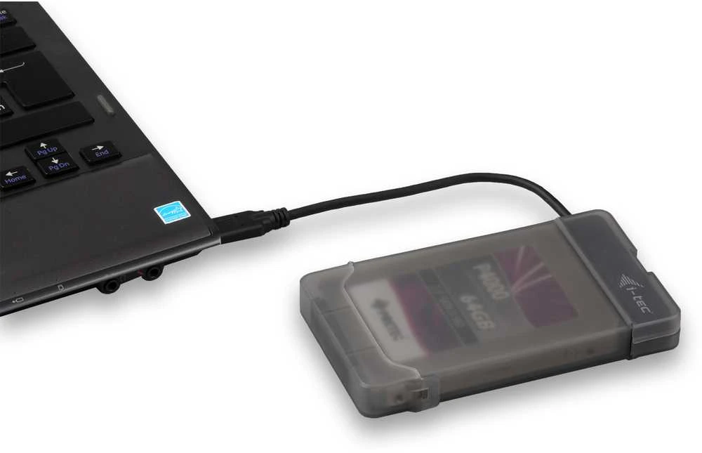 I-tec MYSAFEU313 saugojimo diskų korpusas 2.5" HDD / SSD aptvaras Juoda