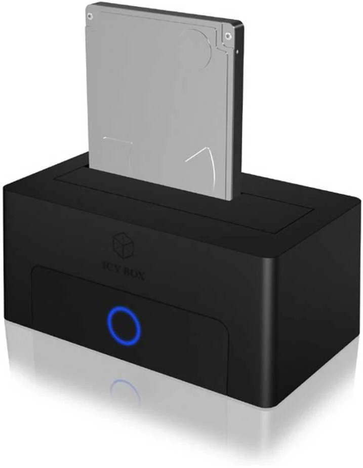 ICY BOX IB-1122-U3-B 1x SATA į USB 3.2 Gen 1 juodas