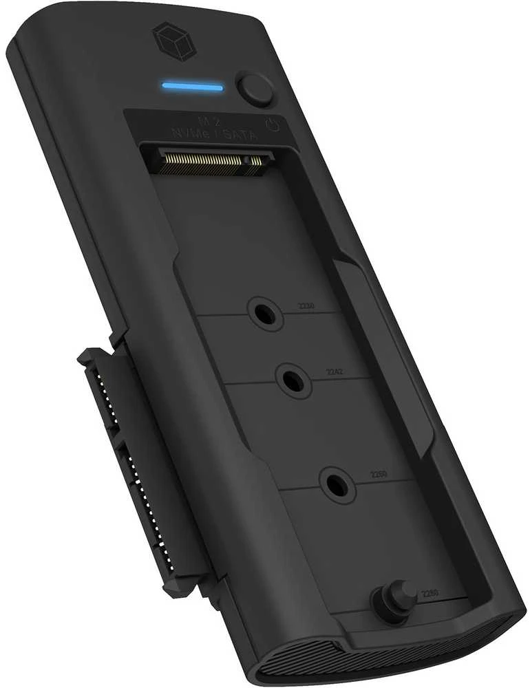 ICY BOX IB-180MS-C31 NVMe M.2 ir SATA