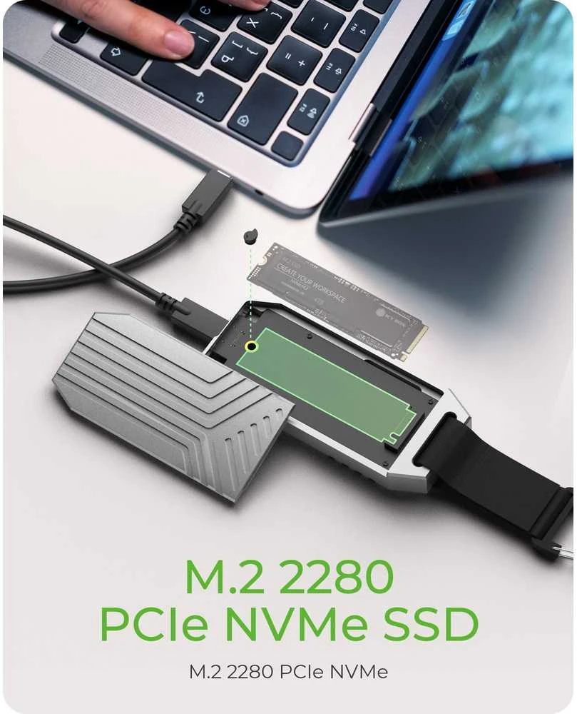 ICY BOX M.2 NVMe korpusas